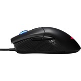 ASUS ROG Gladius II Core mouse Mano destra USB tipo A Ottico 6200 DPI, Mouse da gioco Nero, Mano destra, Ottico, USB tipo A, 6200 DPI, Nero