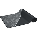 ASUS ROG Sheath BLK LTD Tappetino per mouse per gioco da computer Nero, Grigio, Bianco, Gioco mouse pad Nero/grigio, Nero, Grigio, Bianco, Tessuto, Gomma, Barra appoggiaferro antiscivolo, Tappetino per mouse per gioco da computer