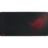 ASUS ROG Sheath Tappetino per mouse per gioco da computer Nero, Rosso Nero, Rosso, Immagine, Barra appoggiaferro antiscivolo, Tappetino per mouse per gioco da computer