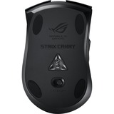 ASUS ROG Strix Carry mouse Mano destra RF senza fili + Bluetooth Ottico 7200 DPI Nero, Mano destra, Ottico, RF senza fili + Bluetooth, 7200 DPI, Nero