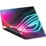 ASUS ROG Strix Edge Tappetino per mouse per gioco da computer Multicolore Multicolore, Fantasia, Gomma, Barra appoggiaferro antiscivolo, Tappetino per mouse per gioco da computer