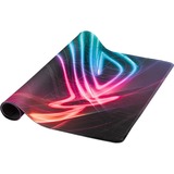 ASUS ROG Strix Edge Tappetino per mouse per gioco da computer Multicolore Multicolore, Fantasia, Gomma, Barra appoggiaferro antiscivolo, Tappetino per mouse per gioco da computer