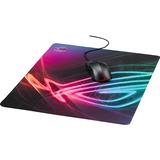 ASUS ROG Strix Edge Tappetino per mouse per gioco da computer Multicolore Multicolore, Fantasia, Gomma, Barra appoggiaferro antiscivolo, Tappetino per mouse per gioco da computer