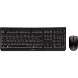 CHERRY DC 2000 tastiera Mouse incluso USB QWERTZ Tedesco Nero, Set desktop Nero, Full-size (100%), Cablato, USB, QWERTZ, Nero, Mouse incluso