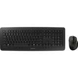 CHERRY DW 5100 tastiera Mouse incluso Universale RF Wireless Inglese US Nero, Set desktop Nero, Full-size (100%), Wireless, RF Wireless, Nero, Mouse incluso