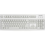 CHERRY G83-6104 tastiera USB QWERTY Inglese US Grigio beige, Full-size (100%), Cablato, USB, QWERTY, Grigio