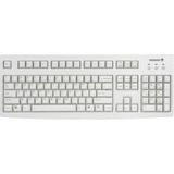 CHERRY G83-6104 tastiera Universale USB QWERTY Inglese US Grigio beige, Full-size (100%), Cablato, USB, QWERTY, Grigio