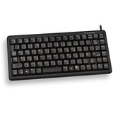 CHERRY G84-4100 tastiera USB QWERTY Inglese US Nero Nero, Mini, Cablato, USB, QWERTY, Nero