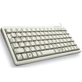 CHERRY G84-4100 tastiera Universale USB QWERTY Inglese US Grigio bianco, Mini, Cablato, USB, QWERTY, Grigio