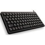 CHERRY G84-4100 tastiera Universale USB QWERTY Inglese US Nero Nero, Mini, Cablato, USB, QWERTY, Nero