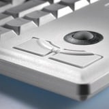 CHERRY G84-4400 tastiera Universale USB QWERTY Inglese US Grigio grigio, Full-size (100%), Cablato, USB, QWERTY, Grigio