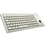 CHERRY G84-4420 tastiera USB US International Grigio grigio chiaro, Cablato, USB, Grigio