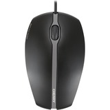 CHERRY Gentix Silent mouse Ambidestro USB tipo A Ottico 1000 DPI Nero, Ambidestro, Ottico, USB tipo A, 1000 DPI, Nero