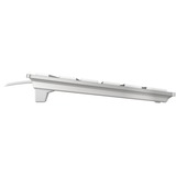 CHERRY KC 6000 SLIM FOR MAC tastiera Ufficio USB QWERTZ Tedesco Argento argento/Bianco, Full-size (100%), Cablato, USB, QWERTZ, Argento