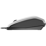 CHERRY MC 4900 mouse Ambidestro USB tipo A Ottico 1375 DPI Nero/Argento, Ambidestro, Ottico, USB tipo A, 1375 DPI, Nero, Argento