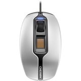 CHERRY MC 4900 mouse Ufficio Ambidestro USB tipo A Ottico 1375 DPI Nero/Argento, Ambidestro, Ottico, USB tipo A, 1375 DPI, Nero, Argento