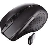 CHERRY MW 3000 mouse Mano destra RF Wireless Ottico 1750 DPI Nero, Mano destra, Ottico, RF Wireless, 1750 DPI, Nero, Vendita al dettaglio