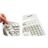 CHERRY WetEx Protezione per tastiera trasparente, Protezione per tastiera, 0,25 mm, Trasparente