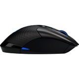 Corsair DARK CORE RGB PRO mouse Mano destra RF Wireless + Bluetooth + USB Type-A Ottico 18000 DPI, Mouse da gioco Nero, Mano destra, Ottico, RF Wireless + Bluetooth + USB Type-A, 18000 DPI, Nero