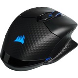 Corsair DARK CORE RGB PRO mouse Mano destra RF Wireless + Bluetooth + USB Type-A Ottico 18000 DPI, Mouse da gioco Nero, Mano destra, Ottico, RF Wireless + Bluetooth + USB Type-A, 18000 DPI, Nero