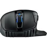 Corsair DARK CORE RGB PRO mouse Mano destra RF Wireless + Bluetooth + USB Type-A Ottico 18000 DPI, Mouse da gioco Nero, Mano destra, Ottico, RF Wireless + Bluetooth + USB Type-A, 18000 DPI, Nero