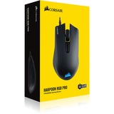 Corsair Harpoon RGB Pro mouse Mano destra USB tipo A Ottico 12000 DPI Nero, Mano destra, Ottico, USB tipo A, 12000 DPI, Nero