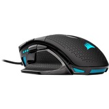 Corsair Nightsword RGB mouse Mano destra USB tipo A Ottico 18000 DPI, Mouse da gioco Nero, Mano destra, Ottico, USB tipo A, 18000 DPI, Nero