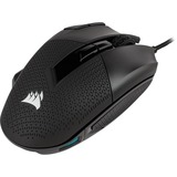 Corsair Nightsword RGB mouse Mano destra USB tipo A Ottico 18000 DPI, Mouse da gioco Nero, Mano destra, Ottico, USB tipo A, 18000 DPI, Nero