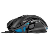 Corsair Nightsword RGB mouse Mano destra USB tipo A Ottico 18000 DPI, Mouse da gioco Nero, Mano destra, Ottico, USB tipo A, 18000 DPI, Nero