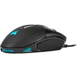 Corsair Nightsword RGB mouse Mano destra USB tipo A Ottico 18000 DPI, Mouse da gioco Nero, Mano destra, Ottico, USB tipo A, 18000 DPI, Nero