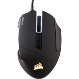 Corsair Scimitar RGB Elite mouse Mano destra USB tipo A Ottico 18000 DPI, Mouse da gioco Nero, Mano destra, Ottico, USB tipo A, 18000 DPI, Nero