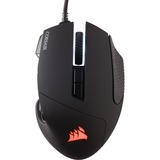 Corsair Scimitar RGB Elite mouse Mano destra USB tipo A Ottico 18000 DPI, Mouse da gioco Nero, Mano destra, Ottico, USB tipo A, 18000 DPI, Nero