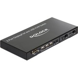 DeLOCK 11367 switch per keyboard-video-mouse (kvm) Nero, Switch KVM Nero, 1920 x 1080 Pixel, Nero