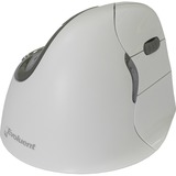 Evoluent Evoluent 4 destro bluetooth, Mouse grigio chiaro/grigio, Mano destra, Ottico, Bluetooth, 2600 DPI, Bianco