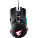 GIGABYTE AORUS M5 mouse Mano destra USB tipo A Ottico 16000 DPI Nero, Mano destra, Ottico, USB tipo A, 16000 DPI, Nero