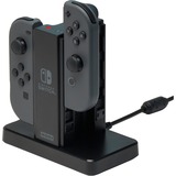 HORI Joy-Con Charge Stand, Nintendo Switch Nero Interno Nero, Nintendo Switch, Interno, Nero
