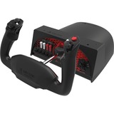 Honeycomb Aeronautical Joystick volante Nero/Rosso