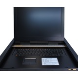 Inter-Tech KVM-1708 console a rack 43,2 cm (17") 1280 x 1024 Pixel Acciaio Nero 43,2 cm (17"), 1280 x 1024 Pixel, 300 cd/m², 1000:1, USB, PS/2, USB, PS/2