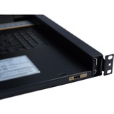 Inter-Tech KVM-1708 console a rack 43,2 cm (17") 1280 x 1024 Pixel Acciaio Nero 43,2 cm (17"), 1280 x 1024 Pixel, 300 cd/m², 1000:1, USB, PS/2, USB, PS/2