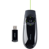 Kensington Controllo del cursore wireless con laser verde Nero/nero lucido, RF, USB, 45 m, Nero