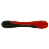 Kensington Duo Gel Wave per tastiera rosso/Nero, Gel, Nero, Rosso, 240 x 182 x 25 mm, 730 g