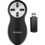 Kensington K33374US puntatore wireless RF Nero argento/Nero, RF, USB, 19,8 m, Nero