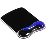 Kensington K62401AM tappetino per mouse Nero, Blu blu, Nero, Blu, Monocromatico, Gel, Riposo del polso