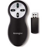 Kensington Telecomandi per presentazioni wireless (non laser), Presentatore Nero/Argento, RF, USB, 20 m, Nero