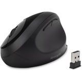 Kensington Mouse Pro Fit Ergo wireless—nero Nero, Mano destra, RF senza fili + Bluetooth, 1600 DPI, Nero
