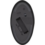 Kensington Mouse Pro Fit Ergo wireless—nero Nero, Mano destra, RF senza fili + Bluetooth, 1600 DPI, Nero