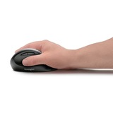 Kensington Mouse Pro Fit Ergo wireless—nero Nero, Mano destra, RF senza fili + Bluetooth, 1600 DPI, Nero