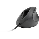 Kensington Mouse Pro Fit® Ergo con cavo Nero, Mano destra, Ottico, USB tipo A, 3200 DPI, Nero