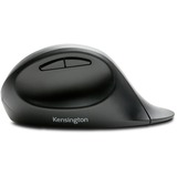 Kensington Mouse Pro Fit® Ergo wireless—nero Nero, Mano destra, RF senza fili + Bluetooth, 1600 DPI, Nero