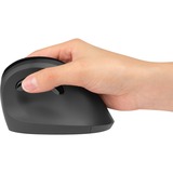 Kensington Mouse Pro Fit® Ergo wireless verticale Nero, Mano destra, Ottico, RF Wireless, 1600 DPI, Nero
